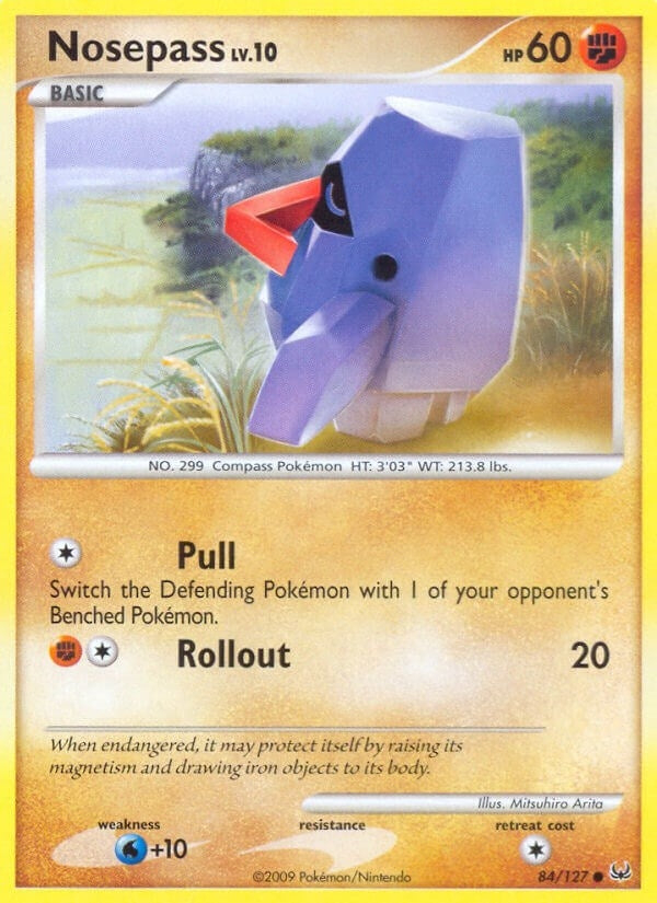 Image for Nosepass (84/127) [Platinum] - Pokemon