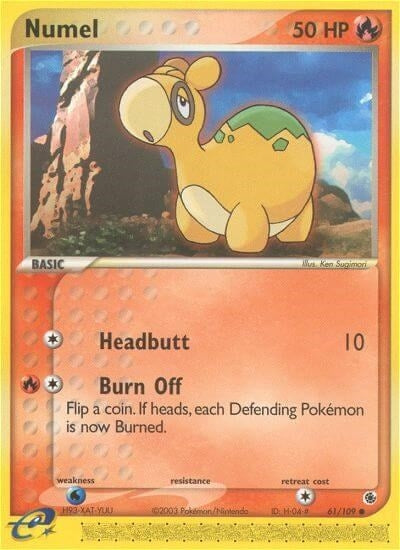 Image for Numel (61/109) [Ruby and Sapphire] - Pokemon