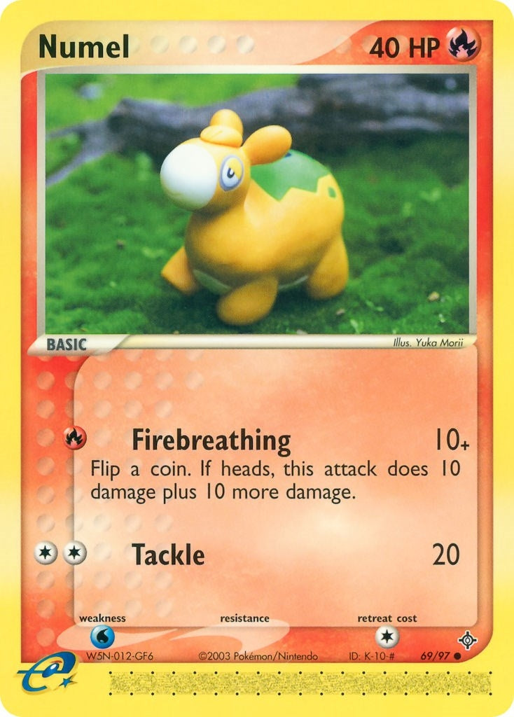 Image for Numel (69/97) [Dragon] - Pokemon