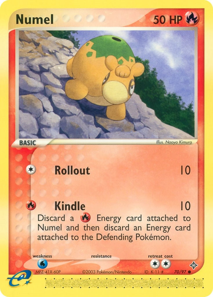 Image for Numel (70/97) [Dragon] - Pokemon