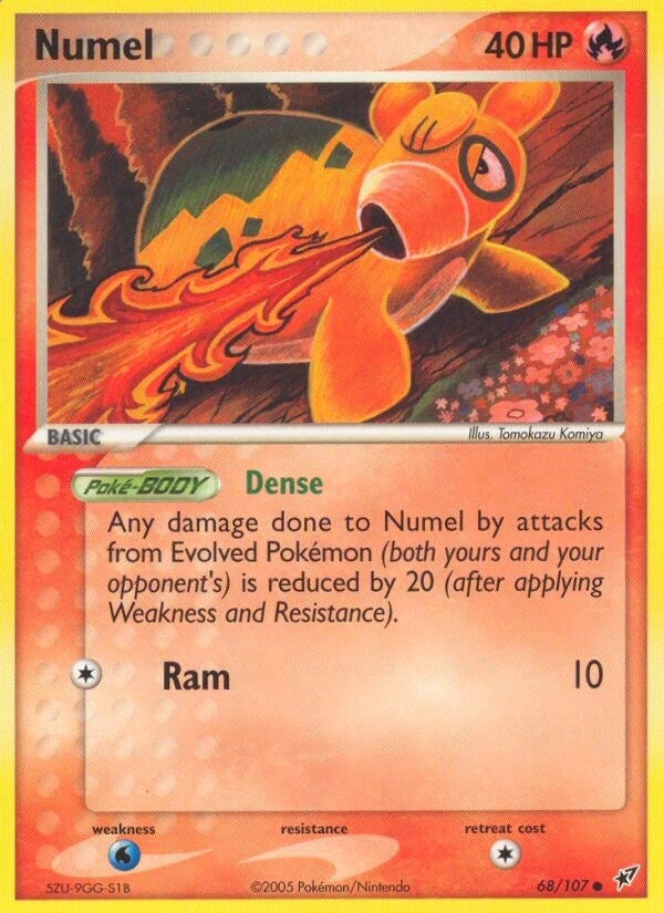 Image for Numel (68/107) [Deoxys] - Pokemon