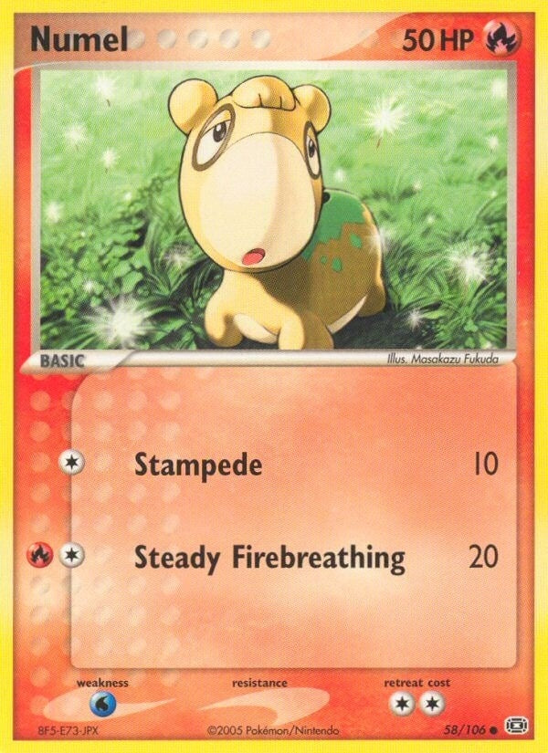 Image for Numel (58/106) [Emerald] - Pokemon