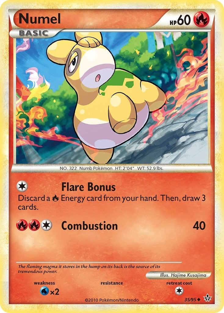 Image for Numel (35/95) [Unleashed] - Pokemon