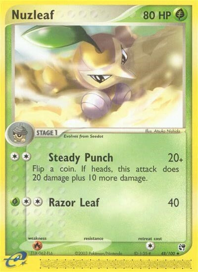 Nuzleaf (48/100) [Sandstorm]