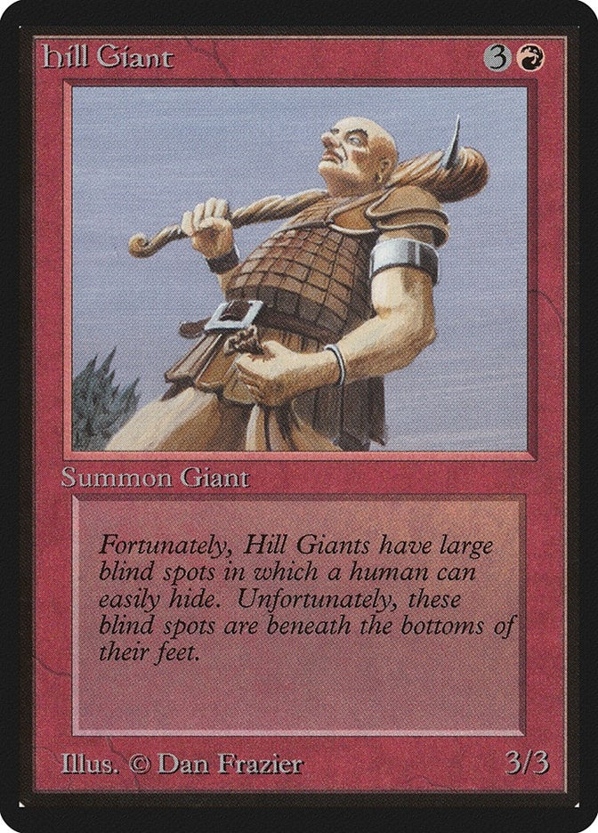Image for Hill Giant [Beta Edition] - Magic: The Gathering