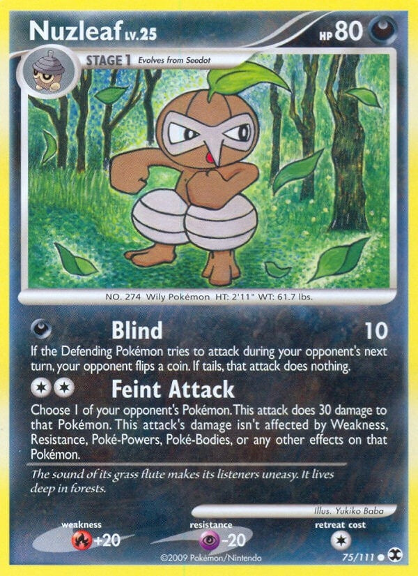 Image for Nuzleaf (75/111) [Rising Rivals] - Pokemon