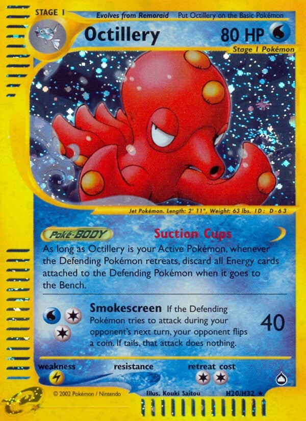 Image for Octillery (H20) (H20/H32) [Aquapolis] - Pokemon