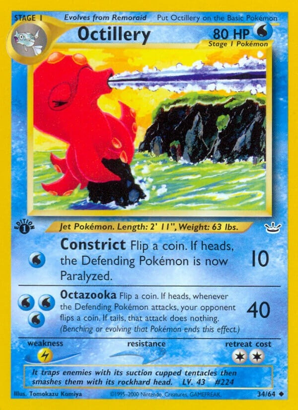 Image for Octillery (34/64) [Neo Revelation] - Pokemon