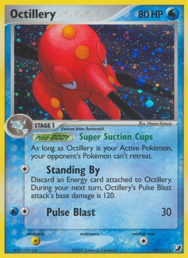 Image for Octillery (10/115) [Unseen Forces] - Pokemon