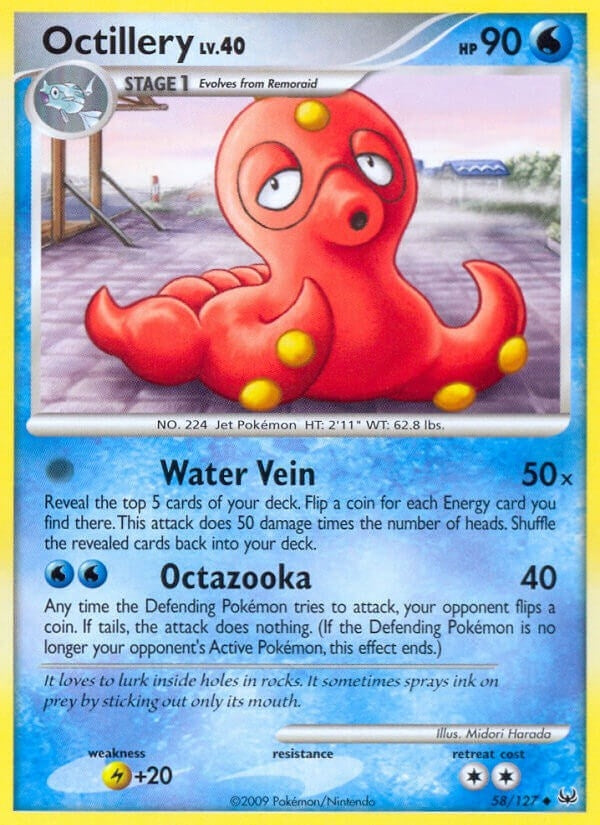 Image for Octillery (58/127) [Platinum] - Pokemon