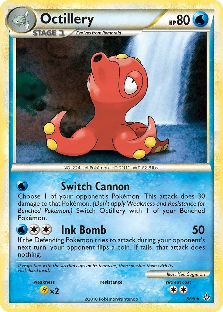 Image for Octillery (6/95) [Unleashed] - Pokemon