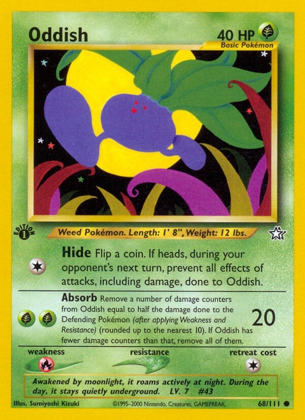 Image for Oddish (068/111) [Neo Genesis] - Pokemon