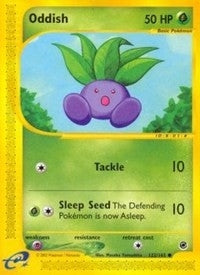 Image for Oddish (122/165) [Expedition] - Pokemon