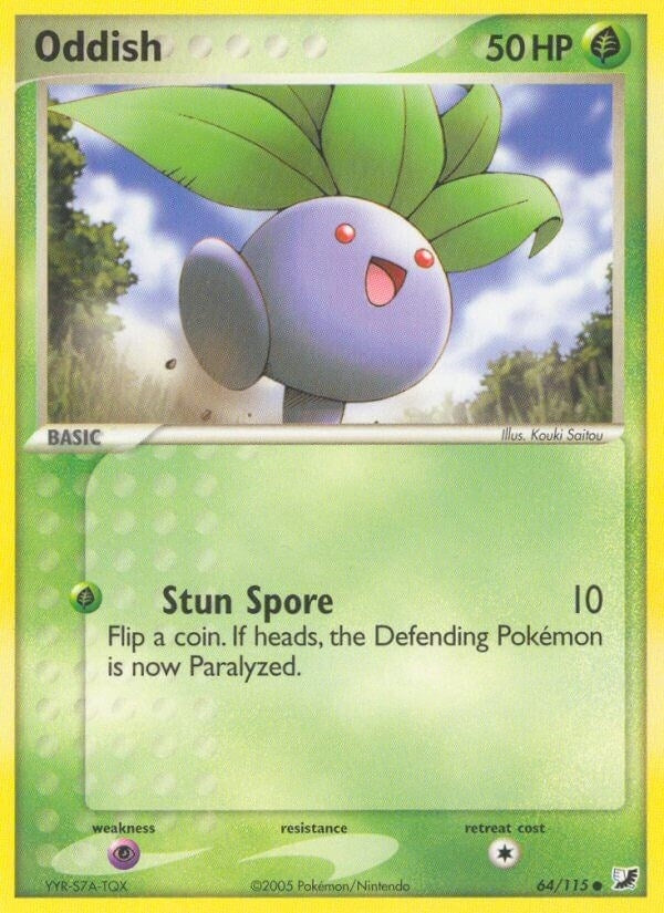 Image for Oddish (64/115) [Unseen Forces] - Pokemon