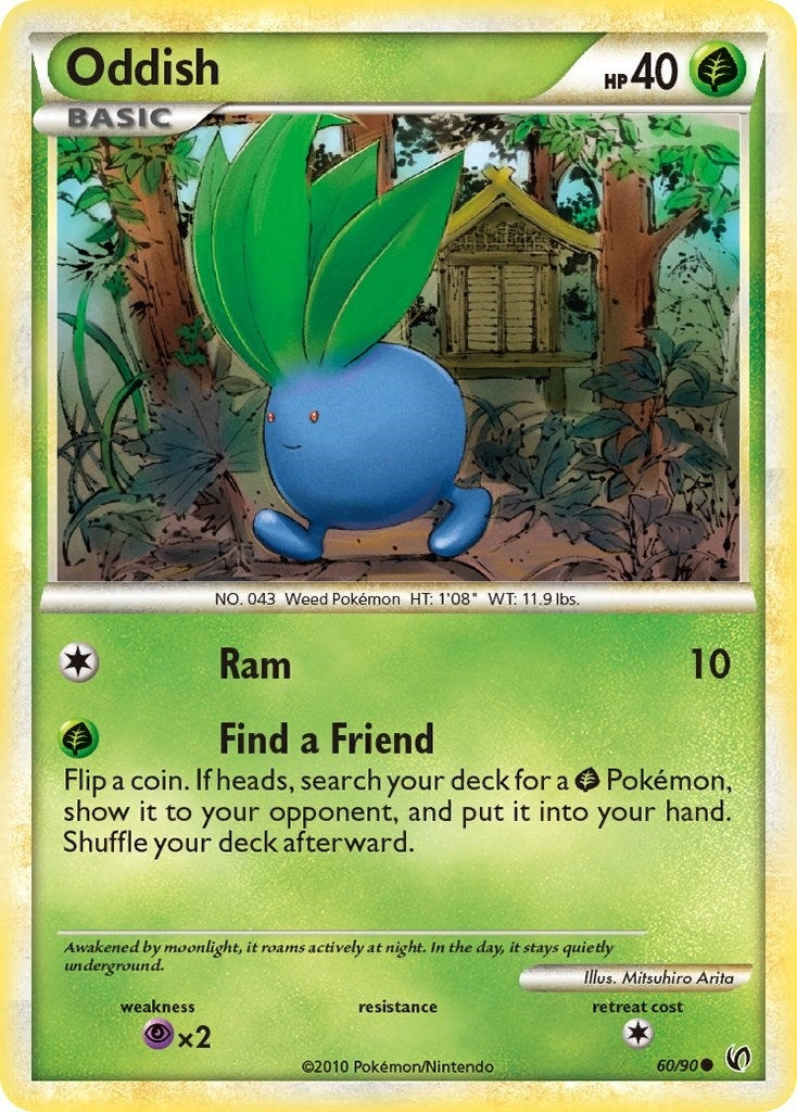 Image for Oddish (60/90) [Undaunted] - Pokemon