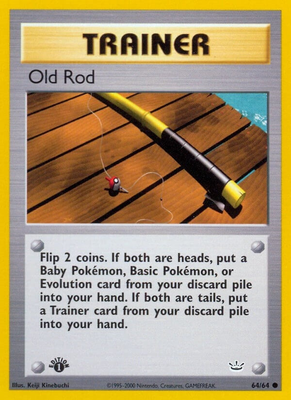 Image for Old Rod (64/64) [Neo Revelation] - Pokemon