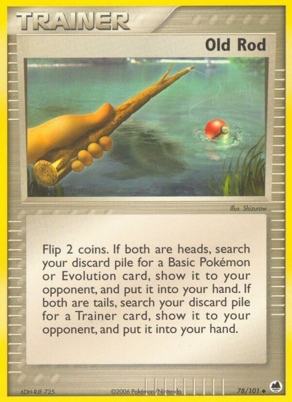 Image for Old Rod (78/101) [Dragon Frontiers] - Pokemon