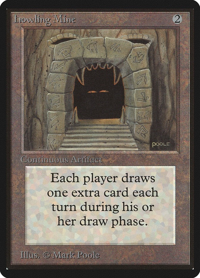 Image for Howling Mine [Beta Edition] - Magic: The Gathering