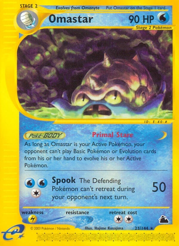 Image for Omastar (023/144) [Skyridge] - Pokemon