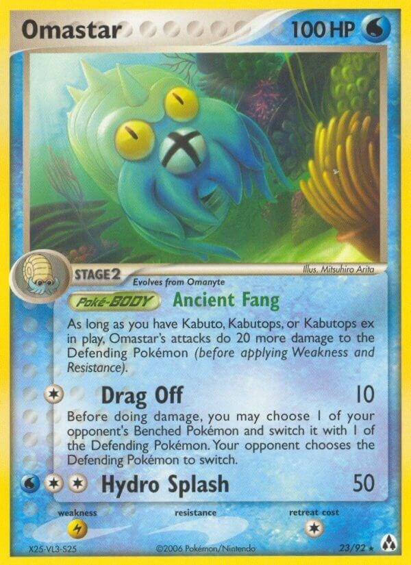 Image for Omastar (23/92) [Legend Maker] - Pokemon