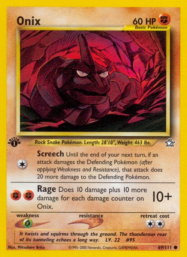 Image for Onix (069/111) [Neo Genesis] - Pokemon