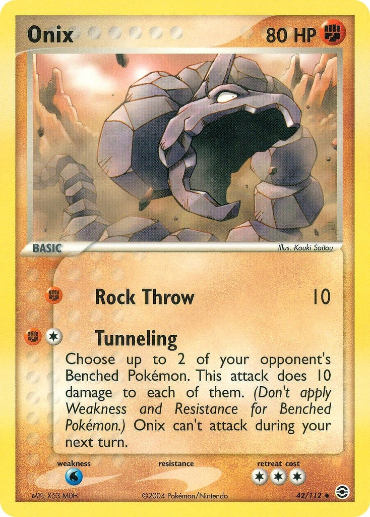 Image for Onix (42/112) [FireRed & LeafGreen] - Pokemon