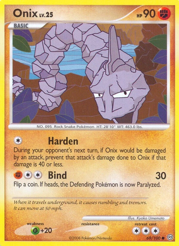 Image for Onix (69/100) [Stormfront] - Pokemon