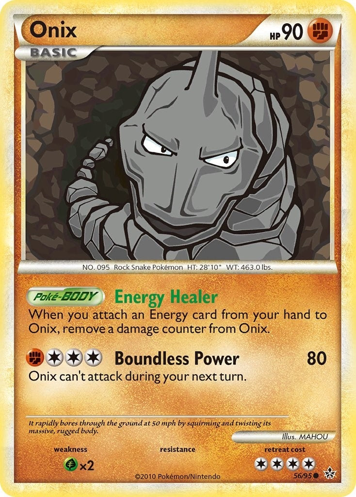 Image for Onix (56) (56/95) [Unleashed] - Pokemon