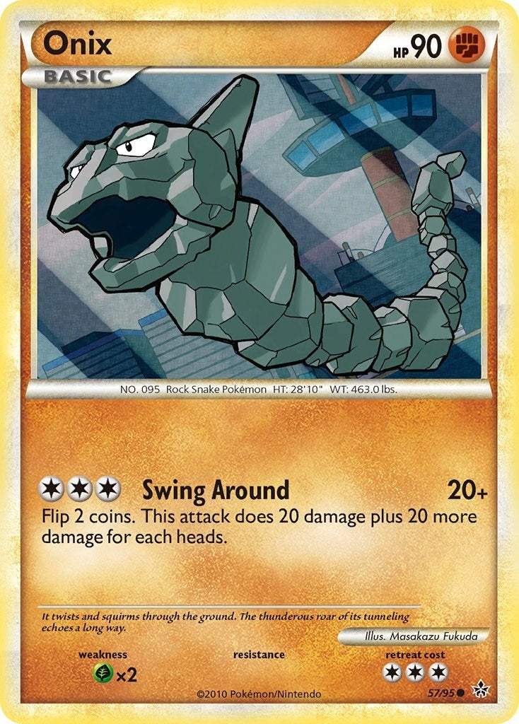 Image for Onix (57) (57/95) [Unleashed] - Pokemon