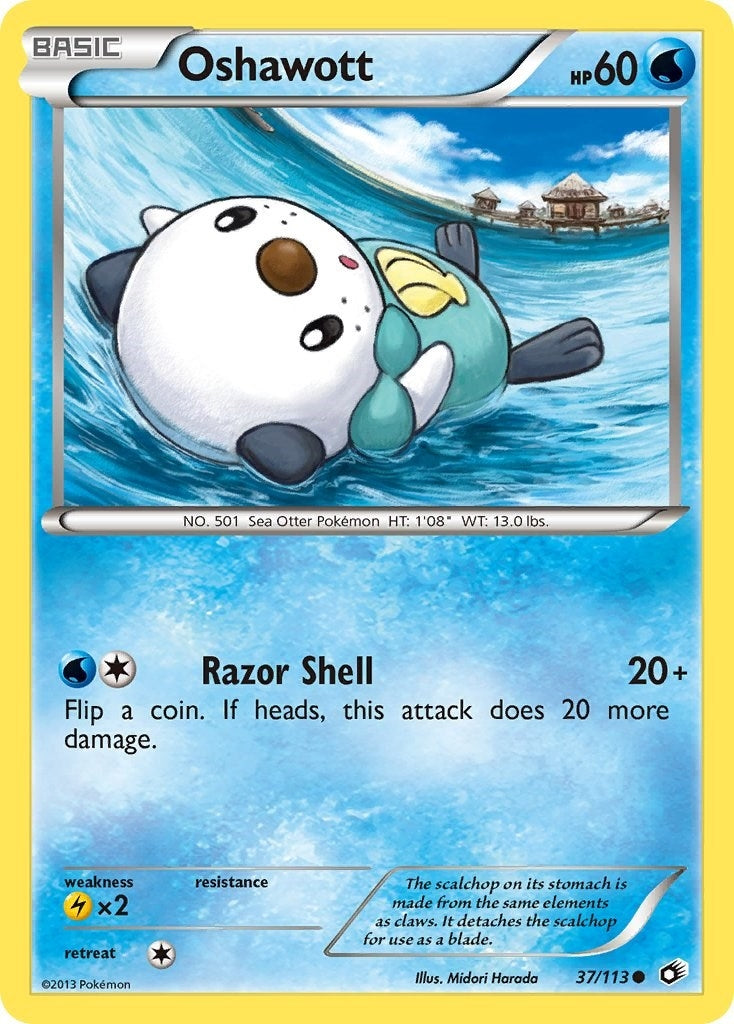 Image for Oshawott (37/113) [Legendary Treasures] - Pokemon