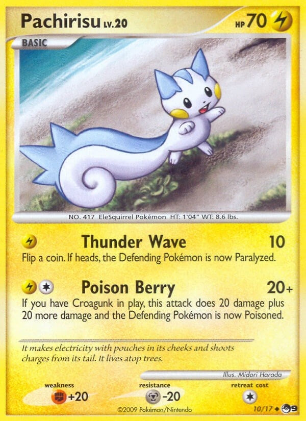 Image for Pachirisu (010/017) [POP Series 9] - Pokemon