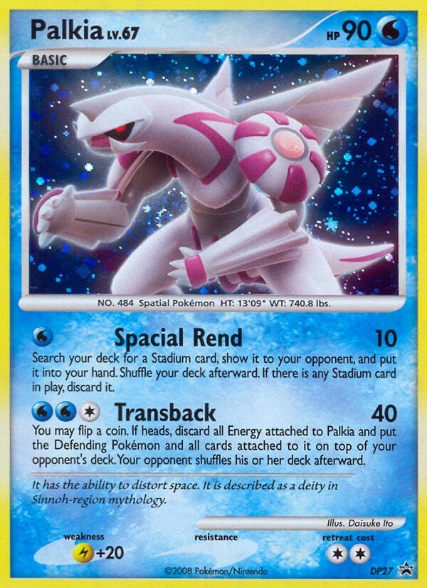 Image for Palkia - DP27 (DP27) [Diamond and Pearl Promos] - Pokemon