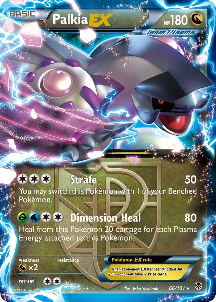 Palkia EX (Team Plasma) (66/101) [Plasma Blast]
