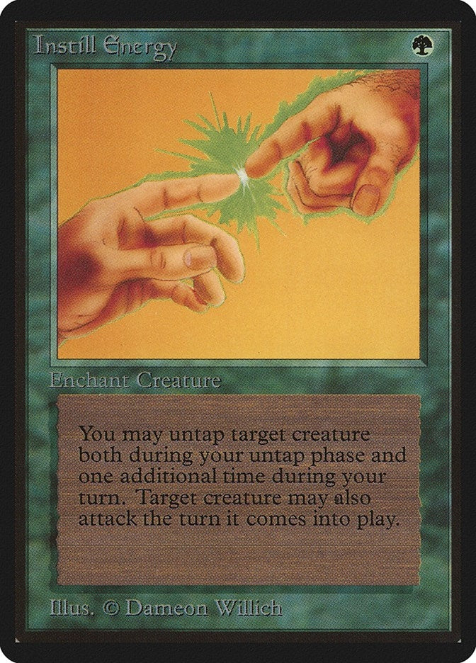 Image for Instill Energy [Beta Edition] - Magic: The Gathering