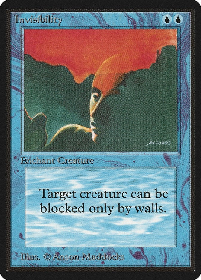 Image for Invisibility [Beta Edition] - Magic: The Gathering