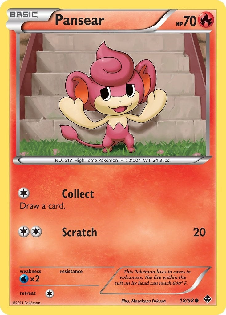 Image for Pansear (18/98) [Emerging Powers] - Pokemon