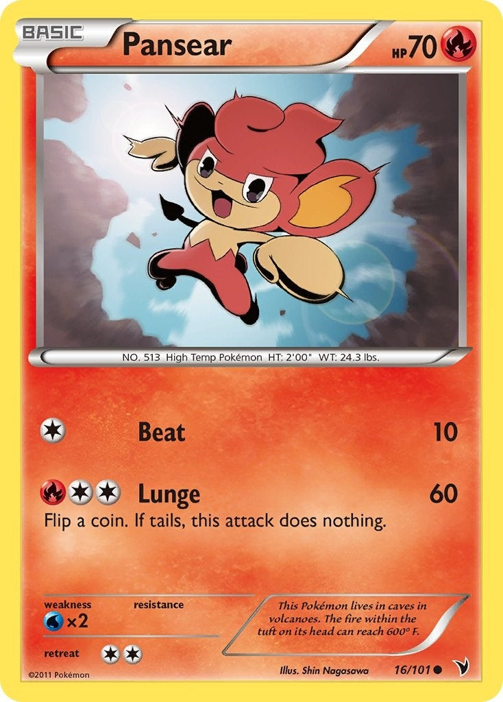 Image for Pansear (16/101) [Noble Victories] - Pokemon