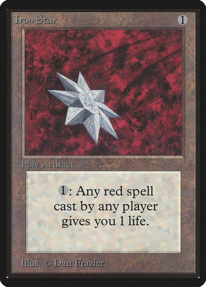 Image for Iron Star [Beta Edition] - Magic: The Gathering