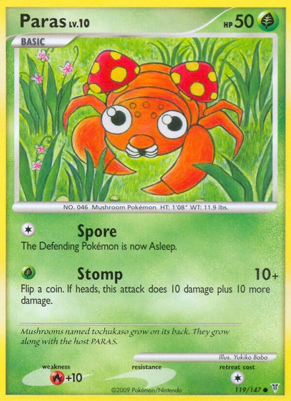 Image for Paras (119) [Supreme Victors] - Pokemon