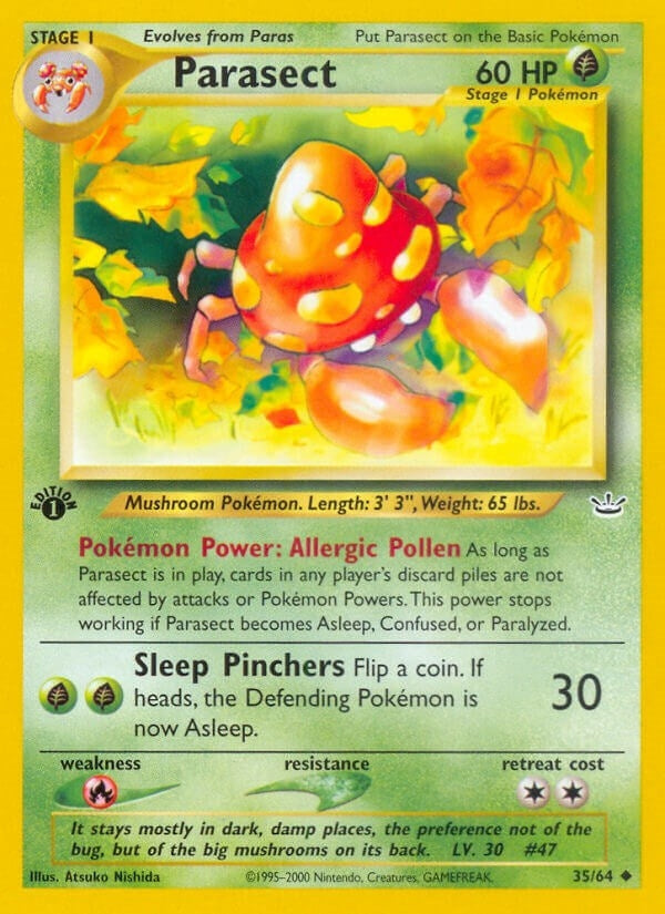Image for Parasect (35/64) [Neo Revelation] - Pokemon