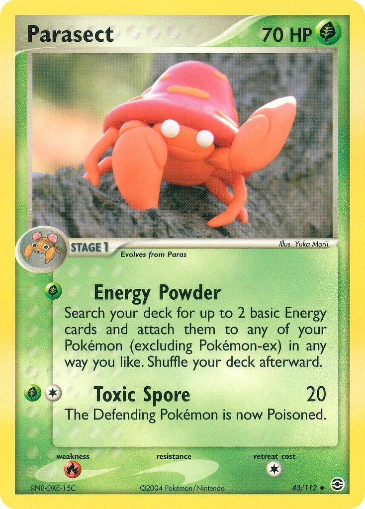 Image for Parasect (43/112) [FireRed & LeafGreen] - Pokemon
