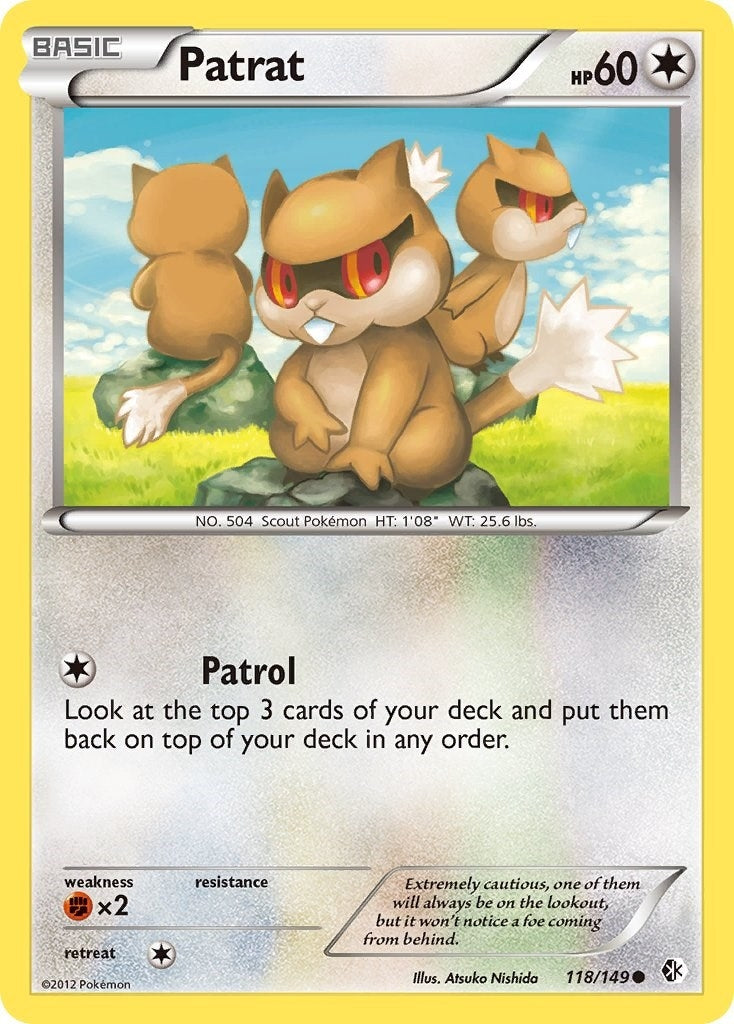 Image for Patrat (118/149) [Boundaries Crossed] - Pokemon
