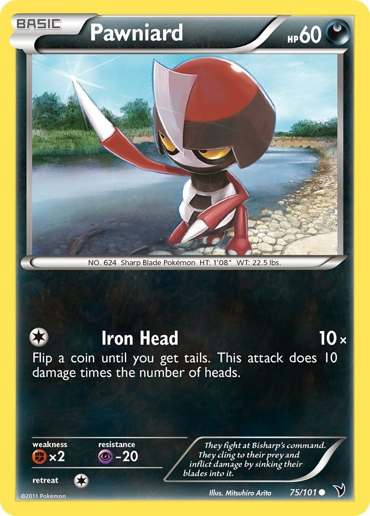 Image for Pawniard (75) (75/101) [Noble Victories] - Pokemon