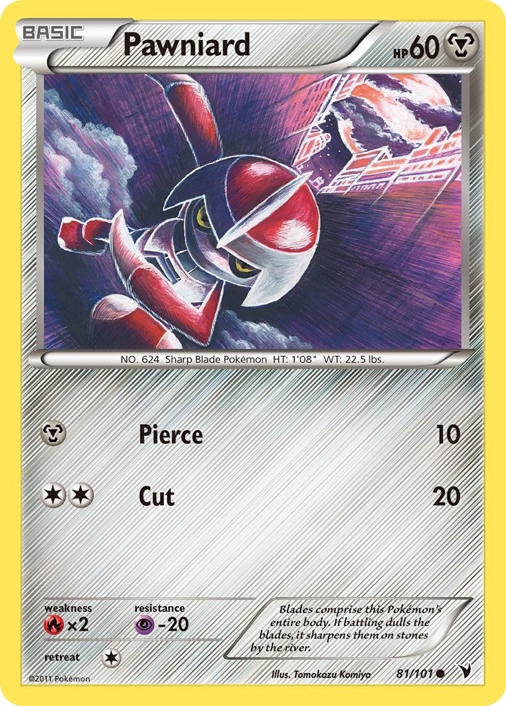 Image for Pawniard (81) (81/101) [Noble Victories] - Pokemon
