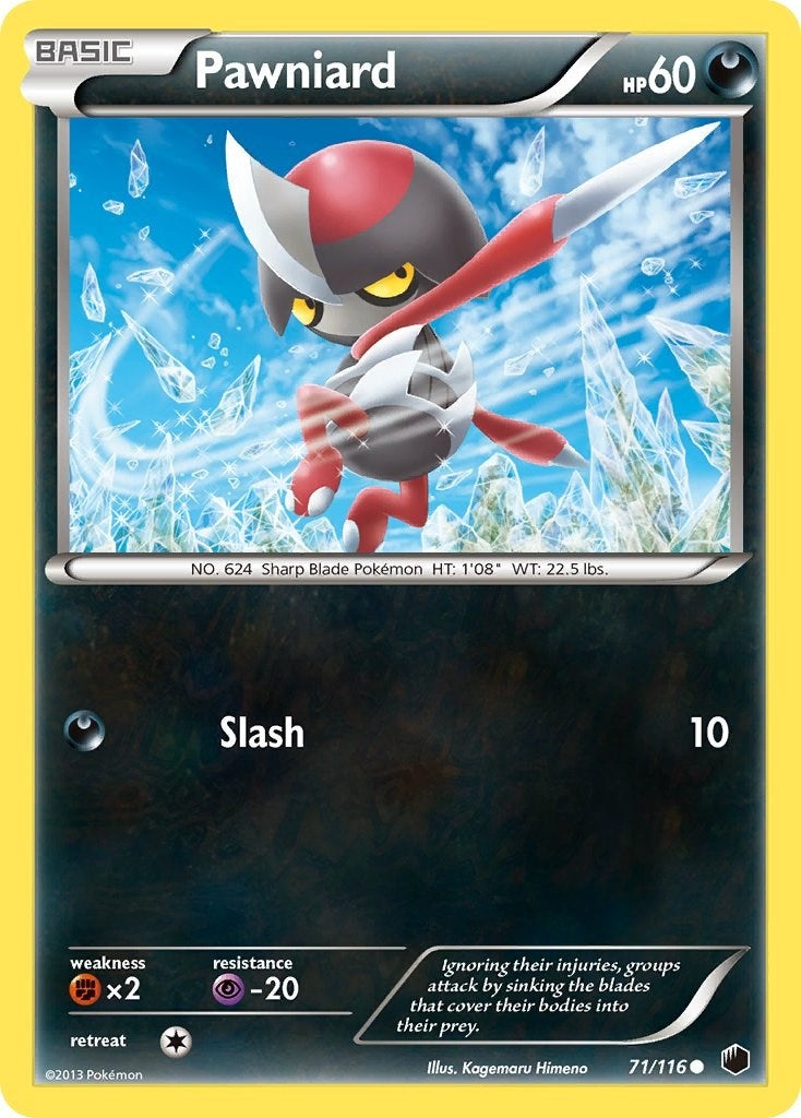 Image for Pawniard (71) (71/116) [Plasma Freeze] - Pokemon