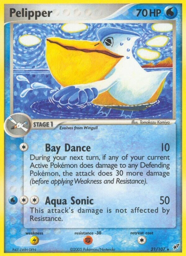 Image for Pelipper (21/107) [Deoxys] - Pokemon