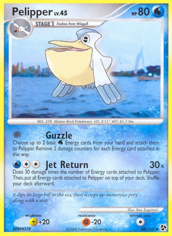 Image for Pelipper (48/106) [Great Encounters] - Pokemon