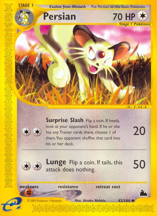 Image for Persian (042/144) [Skyridge] - Pokemon
