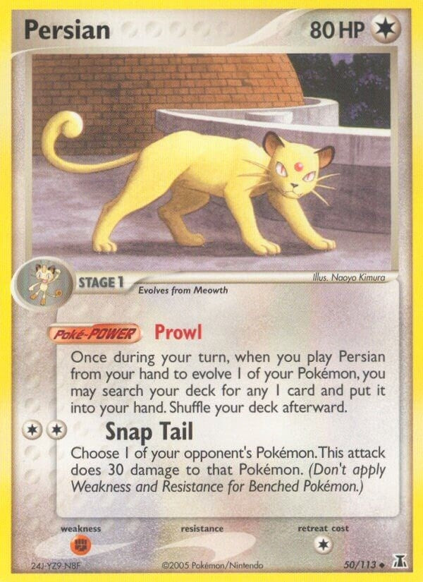 Image for Persian (50/113) [Delta Species] - Pokemon