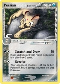 Image for Persian (Delta Species) (48/110) [Holon Phantoms] - Pokemon